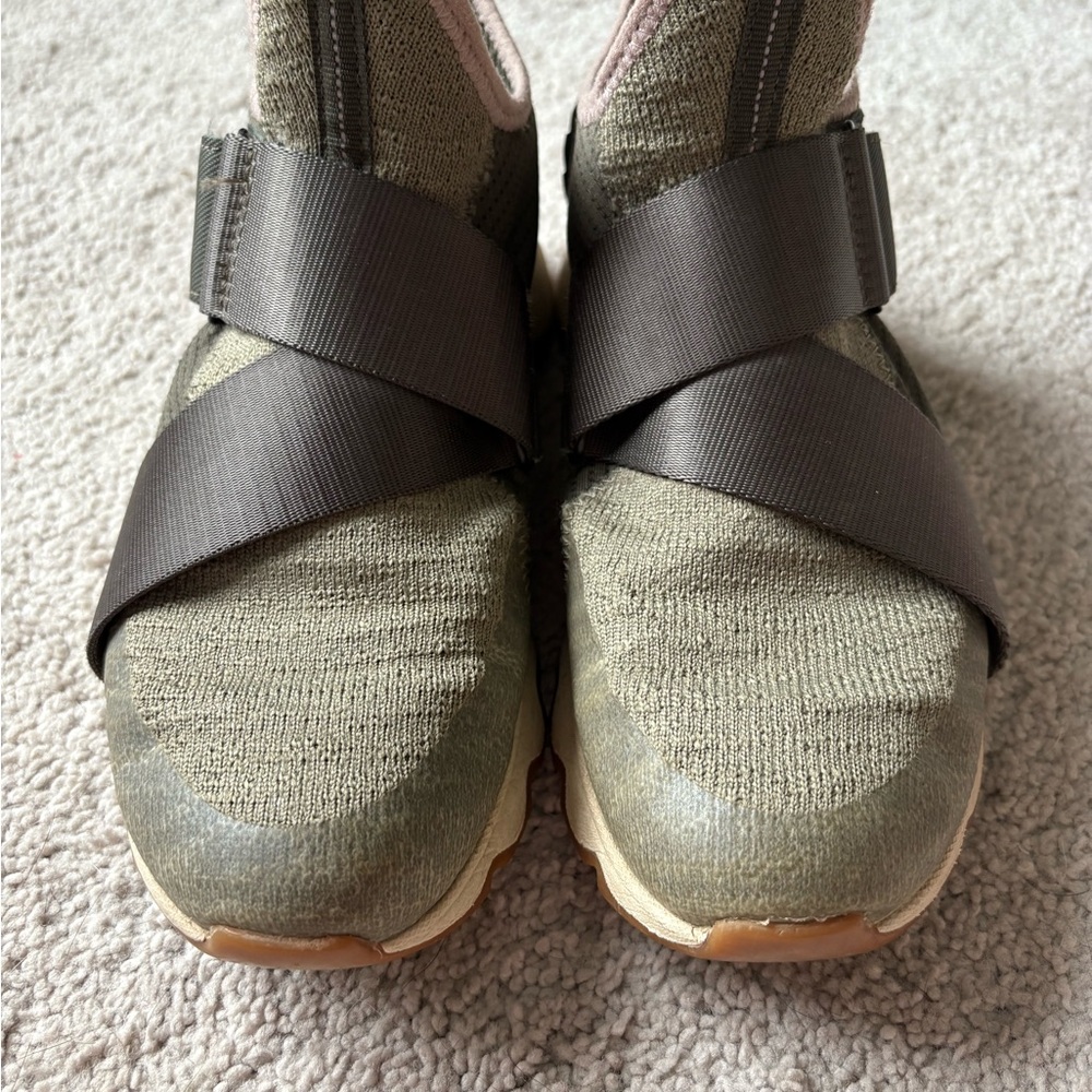 Sorel Women's Athletic Shoes - Olive and Black